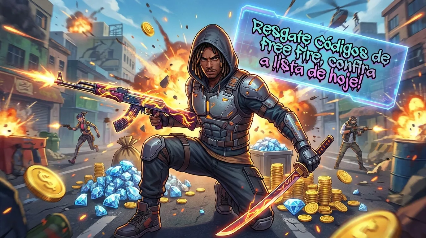 Códigos Free Fire Válidos para Hoje, 25 de janeiro de 2026: Resgate Agora!
