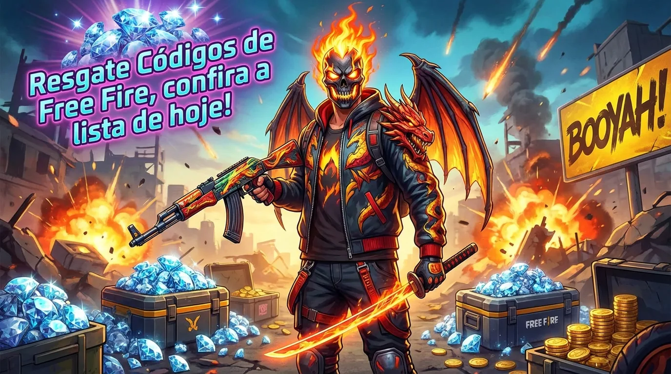 Codiguin FF: Códigos de Free Fire Válidos para Resgatar Hoje (03/02/2026)