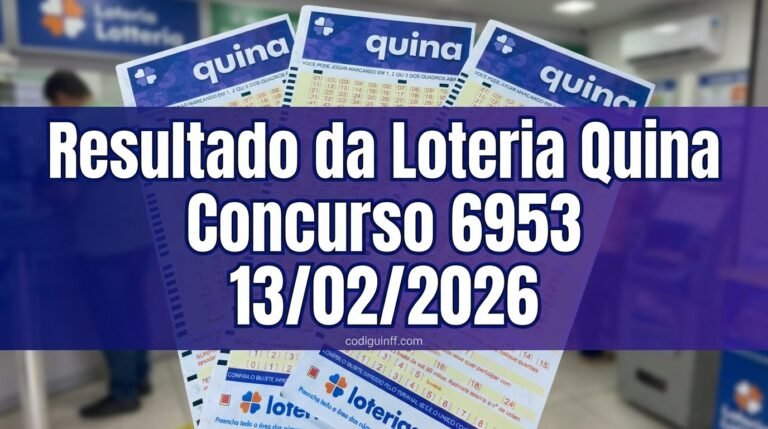 Resultado da Quina 6953