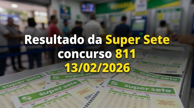 Resultado da Super Sete 811